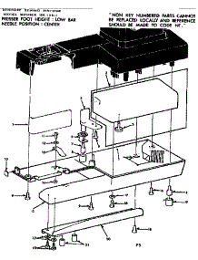 Shuttle Cover And Base parts for Kenmore Sewing Machine 158.13511 (15813511, 158 13511) from AppliancePartsPros.com