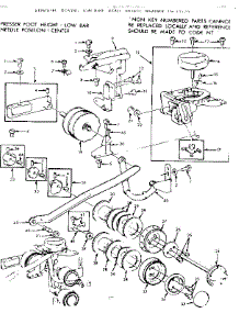 Geared Cam Assembly parts for Kenmore Mechanical Sewing Machine 158.13520 (15813520, 158 13520) from AppliancePartsPros.com