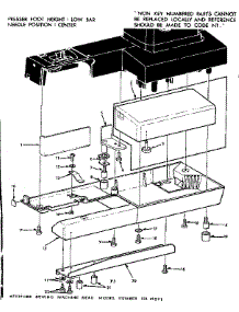 Shuttle Cover And Unit Base parts for Kenmore Sewing Machine 158.13521 (15813521, 158 13521) from AppliancePartsPros.com