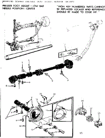 Shuttle Assembly parts for Kenmore Sewing Machine 158.13572 (15813572, 158 13572) from AppliancePartsPros.com