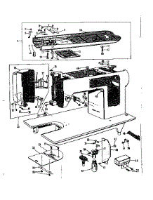 Base Assembly parts for Kenmore Mechanical Sewing Machine 158140 from AppliancePartsPros.com