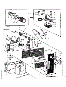 Tension Controls parts for Kenmore Mechanical Sewing Machine 158140 from AppliancePartsPros.com