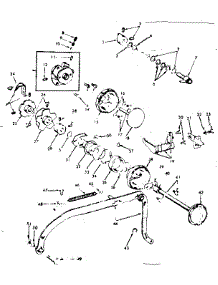 Geared Cam Assembly parts for Kenmore Sewing Machine 158.14101 (15814101, 158 14101) from AppliancePartsPros.com