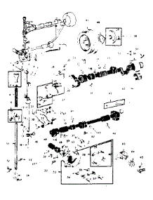 Presser Bar Assembly parts for Kenmore Sewing Machine 158.14101 (15814101, 158 14101) from AppliancePartsPros.com