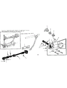 Shuttle Assembly parts for Kenmore Mechanical Sewing Machine 158.14311 (15814311, 158 14311) from AppliancePartsPros.com