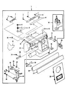 Base Assembly parts for Kenmore Mechanical Sewing Machine 158.1440180 (1581440180, 158 1440180) from AppliancePartsPros.com