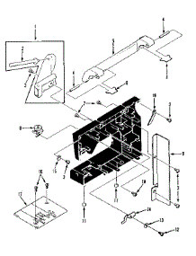 Needle Plate parts for Kenmore Mechanical Sewing Machine 158.1440180 (1581440180, 158 1440180) from AppliancePartsPros.com