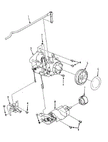 Zigzag Guide Assembly parts for Kenmore Mechanical Sewing Machine 158.1440180 (1581440180, 158 1440180) from AppliancePartsPros.com