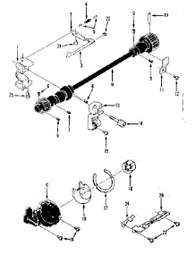 Shuttle Assembly parts for Kenmore Mechanical Sewing Machine 158.1440180 (1581440180, 158 1440180) from AppliancePartsPros.com