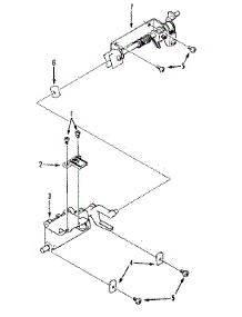Feed Regulator Assembly parts for Kenmore Mechanical Sewing Machine 158.1440180 (1581440180, 158 1440180) from AppliancePartsPros.com