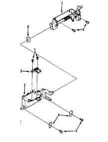 Feed Regulator Assembly parts for Kenmore Mechanical Sewing Machine 158.1450180 (1581450180, 158 1450180) from AppliancePartsPros.com