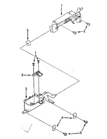 Feed Regulator Assembly parts for Kenmore Sewing Machine 158.1450181 (1581450181, 158 1450181) from AppliancePartsPros.com