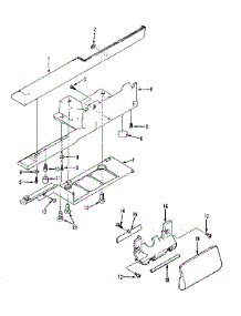 Shuttle Cover parts for Kenmore Mechanical Sewing Machine 158.1450280 (1581450280, 158 1450280) from AppliancePartsPros.com