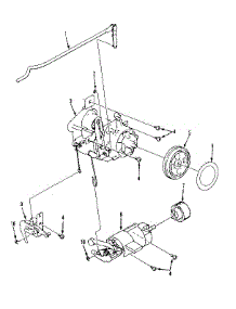 Zigzag Guide Assembly parts for Kenmore Mechanical Sewing Machine 158.1450280 (1581450280, 158 1450280) from AppliancePartsPros.com