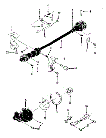 Shuttle Assembly parts for Kenmore Mechanical Sewing Machine 158.1450280 (1581450280, 158 1450280) from AppliancePartsPros.com