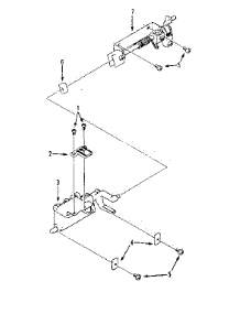 Feed Regulator Assembly parts for Kenmore Mechanical Sewing Machine 158.1450280 (1581450280, 158 1450280) from AppliancePartsPros.com