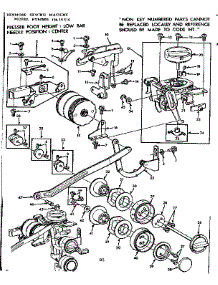 Geared Cam Assembly parts for Kenmore Sewing Machine 158.14510 (15814510, 158 14510) from AppliancePartsPros.com