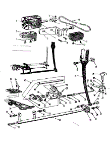 Feed Regulator Assembly parts for Kenmore Mechanical Sewing Machine 158150 from AppliancePartsPros.com
