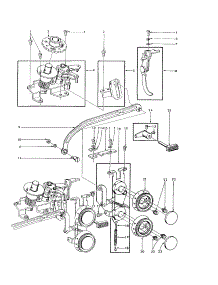 Zigzag Guide Bar parts for Kenmore Mechanical Sewing Machine 158.15150 (15815150, 158 15150) from AppliancePartsPros.com