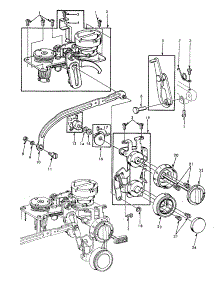 Hook Plate Assembly parts for Kenmore Mechanical Sewing Machine 158.15250 (15815250, 158 15250) from AppliancePartsPros.com