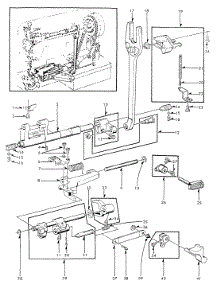 Feed Cam parts for Kenmore Mechanical Sewing Machine 158.15251 (15815251, 158 15251) from AppliancePartsPros.com