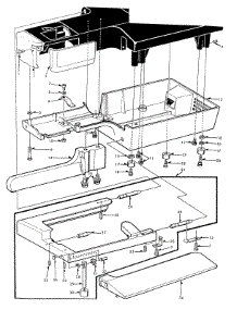 Table Assy parts for Kenmore Mechanical Sewing Machine 158.15251 (15815251, 158 15251) from AppliancePartsPros.com