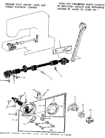 Shuttle Assembly parts for Kenmore Mechanical Sewing Machine 158.1561280 (1581561280, 158 1561280) from AppliancePartsPros.com