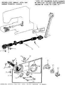 Shuttle Assembly parts for Kenmore Mechanical Sewing Machine 158.1561281 (1581561281, 158 1561281) from AppliancePartsPros.com