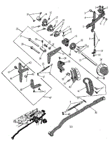 Zigzag Guide Assembly parts for Kenmore Mechanical Sewing Machine 158.16000 (15816000, 158 16000) from AppliancePartsPros.com