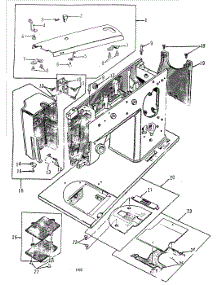 Arm Cover parts for Kenmore Mechanical Sewing Machine 158.16020 (15816020, 158 16020) from AppliancePartsPros.com