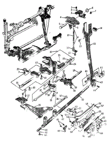 Feed Regulstor Cam parts for Kenmore Mechanical Sewing Machine 158.16020 (15816020, 158 16020) from AppliancePartsPros.com