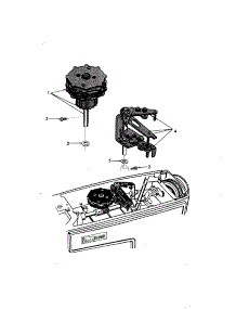 Built-In Cam Complete parts for Kenmore Mechanical Sewing Machine 158.16030 (15816030, 158 16030) from AppliancePartsPros.com