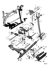 Feed Regulator parts for Kenmore Mechanical Sewing Machine 158.16030 (15816030, 158 16030) from AppliancePartsPros.com