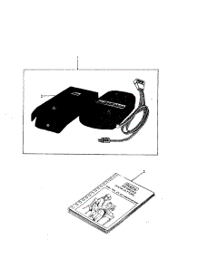 Foot Control parts for Kenmore Mechanical Sewing Machine 158.16030 (15816030, 158 16030) from AppliancePartsPros.com