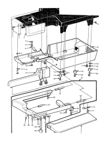 Base parts for Kenmore Mechanical Sewing Machine 158.16250 (15816250, 158 16250) from AppliancePartsPros.com