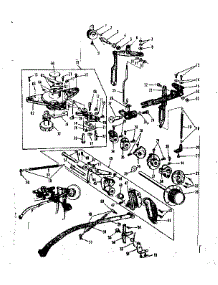 Geared Cam Assembly parts for Kenmore Mechanical Sewing Machine 158.16490 (15816490, 158 16490) from AppliancePartsPros.com