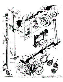 Shuttle Assembly parts for Kenmore Mechanical Sewing Machine 158.16500 (15816500, 158 16500) from AppliancePartsPros.com