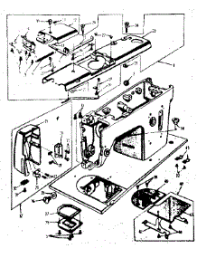 Base Assembly parts for Kenmore Mechanical Sewing Machine 158.16510 (15816510, 158 16510) from AppliancePartsPros.com