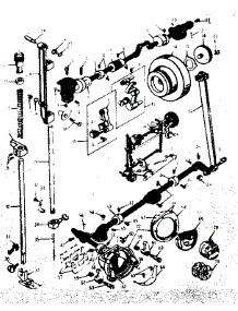 Shuttle Assembly parts for Kenmore Mechanical Sewing Machine 158.16520 (15816520, 158 16520) from AppliancePartsPros.com