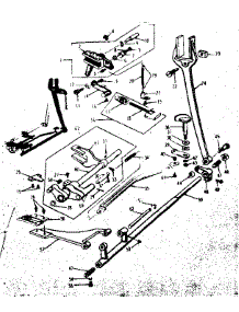 Feed Regulator Assembly parts for Kenmore Mechanical Sewing Machine 158.16520 (15816520, 158 16520) from AppliancePartsPros.com