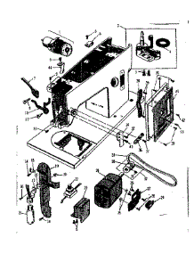 Motor Assembly parts for Kenmore Mechanical Sewing Machine 158.16540 (15816540, 158 16540) from AppliancePartsPros.com