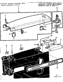 Base Assembly parts for Kenmore Sewing Machine 158.16800 (15816800, 158 16800) from AppliancePartsPros.com