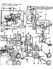 Zigzag Guide Assembly parts for Kenmore Sewing Machine 158.16800 (15816800, 158 16800) from AppliancePartsPros.com