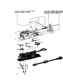 Bobbin Case Assembly parts for Kenmore Sewing Machine 158.16800 (15816800, 158 16800) from AppliancePartsPros.com