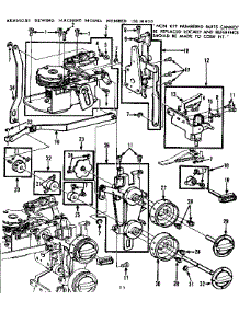 Zigzag Guide Assembly parts for Kenmore Mechanical Sewing Machine 158.16900 (15816900, 158 16900) from AppliancePartsPros.com