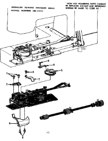 Bobbin Case And Feed Dog parts for Kenmore Mechanical Sewing Machine 158.16900 (15816900, 158 16900) from AppliancePartsPros.com