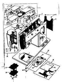 Unit Parts parts for Kenmore Mechanical Sewing Machine 158.17012 (15817012, 158 17012) from AppliancePartsPros.com