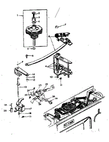 Geared Cam Assembly parts for Kenmore Sewing Machine 158.17030 (15817030, 158 17030) from AppliancePartsPros.com