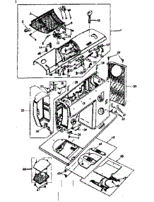 Unit Parts parts for Kenmore Mechanical Sewing Machine 158.17031 (15817031, 158 17031) from AppliancePartsPros.com
