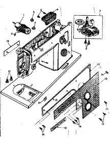 Base Assembly parts for Kenmore Mechanical Sewing Machine 158.17031 (15817031, 158 17031) from AppliancePartsPros.com